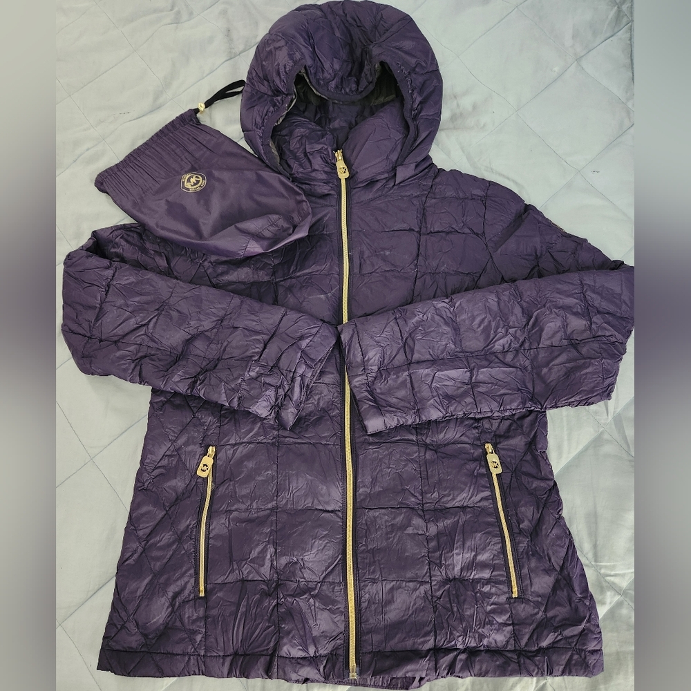 MICHAEL MICHAEL KORE PACKABLE DOWN FILL JACKET